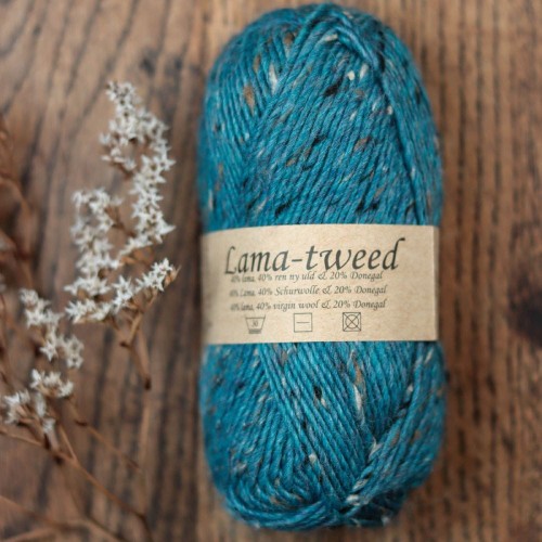 welna-turkusowy-blekit-lamatweed