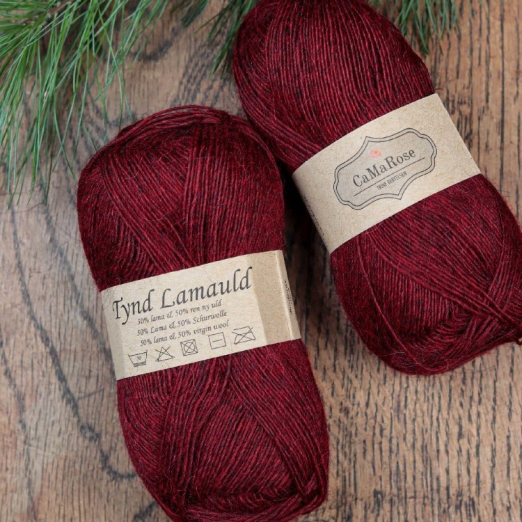 wełna-bordowa-tynd-lamauld