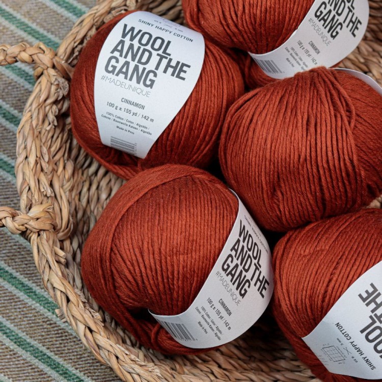 WOOL AND THE GANG Shiny Happy Cotton - Cinnamon.jpg