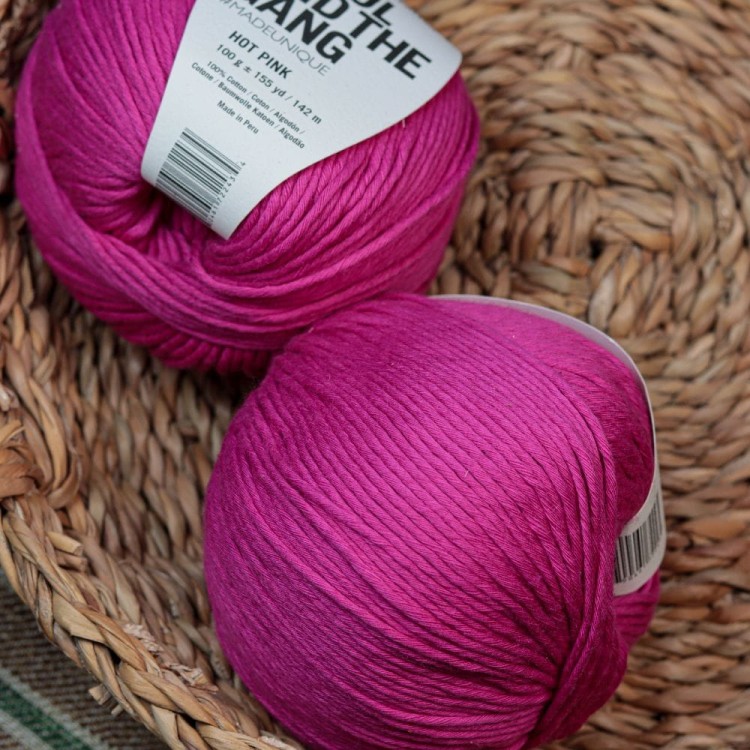 WOOL AND THE GANG Shiny Happy Cotton - Hot Pink.jpg