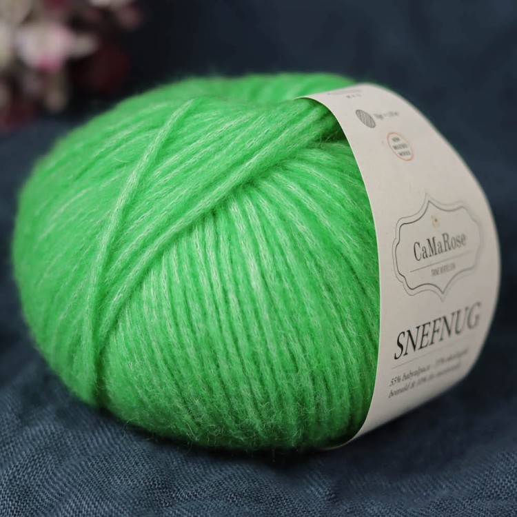 camarose-snefnug-zielony-groszek