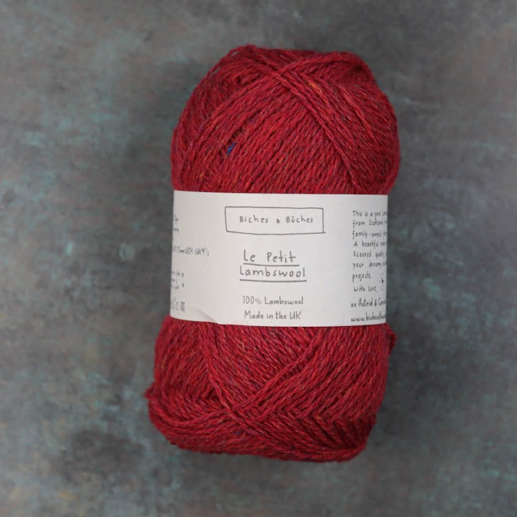 wełna-le-petit-lambswool-czerwono-szara