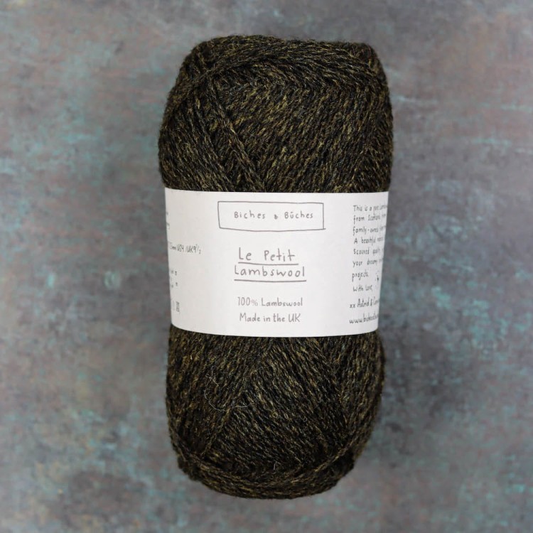 wełna-le-petit-lambswool-dark-green-grey
