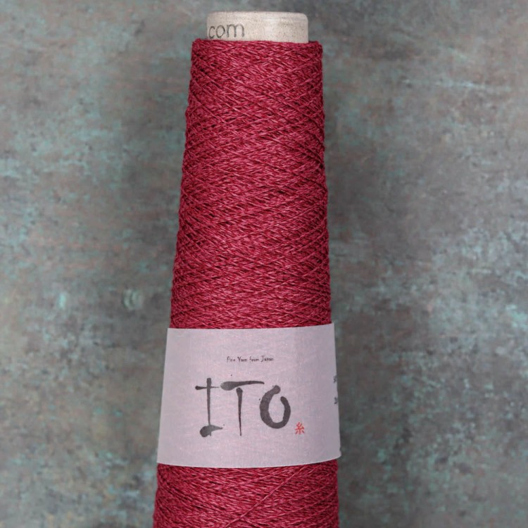 ekologiczna-wloczka-papierowa-ito-washi-czerwone-wino