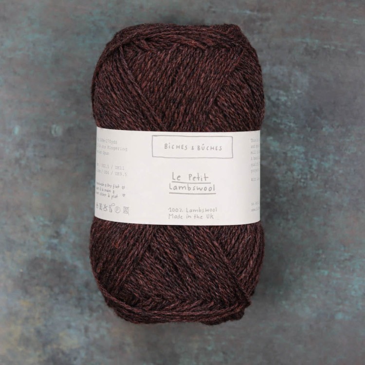 wełna-le-petit-lambswool-ciemny-brąz