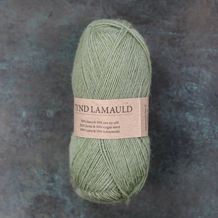 wełna-zielony-groszek-tynd-lamauld