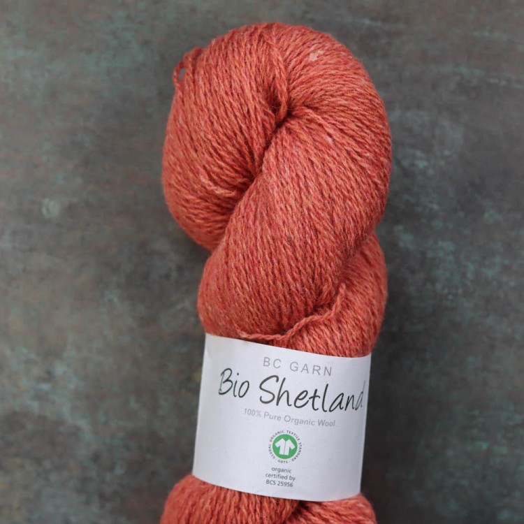 wełna-bc-garn-bio-shetland-pomarańczowa