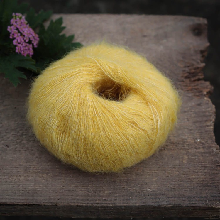 wełna-żółta-midnatssol-camarose